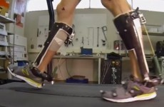 This mechanical exoskeleton could help take the effort out of walking