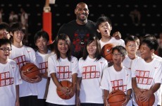 WATCH: LeBron gets schooled during an exhibition game in Asia