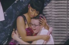 A little Donegal boy nestled into Nicki Minaj's bosom and twerked with her on stage