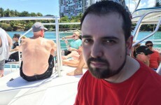 This man won a free holiday but couldn't bring his wife, so he took the saddest pictures
