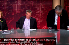 Did you see the amazing walk-off on Vincent Browne last night?