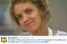 Ruby from GBBO came out on Twitter, and inspired loads of other people to come out too