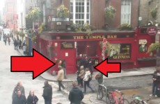 Tragic scenes in Temple Bar as tourists realise the pubs are closed