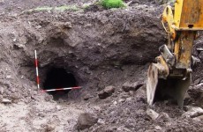 A digger driver has stumbled across a thousand-year-old tunnel in Kerry