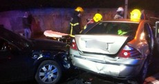 Five hurt after multi-car crash in Dublin overnight