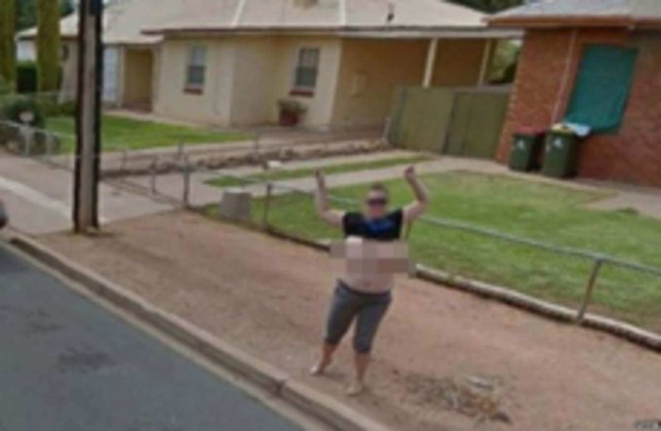 Woman to appear in court after flashing Google Street View car