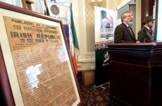 Gerry Adams thinks Ireland needs "another Rising"