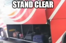 Bus Eireann have changed the 'luggage doors operating' voice