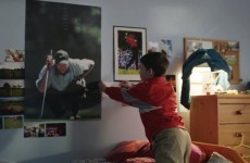 New Nike commercial tells the story of how Rory McIlroy grew up worshipping Tiger Woods