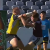 This league player produced some sickening collisions at the weekend