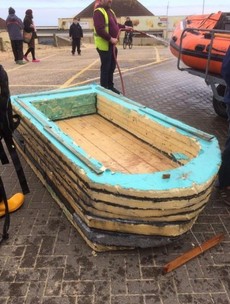 Two men set out into the North Sea in this £9 homemade boat. It didn't end well
