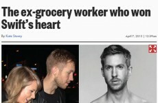 This newspaper threw extreme shade at Calvin Harris