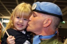 Joy and tears as Irish Golan Heights troops are reunited with their families