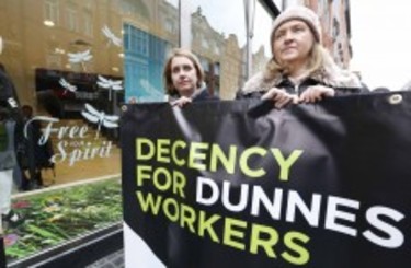 Thursday: Dunnes Stores strike Friday: Dunnes Stores dismissals