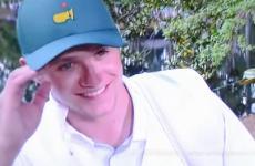 Niall Horan snotting himself while caddying for Rory McIlroy will give you a giggle