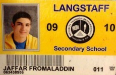 This chancer got away with putting the best name on his student ID