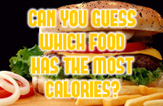 Can You Guess Which Food Has The Most Calories?
