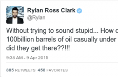 X Factor's Rylan asked a ridiculously stupid question and Twitter didn't let him off with it