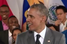 Did you see Obama being the most embarrassing dad ever?