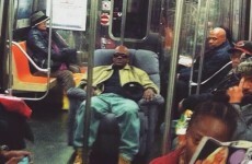 Chillest man ever figures out secret to actually enjoying your work commute