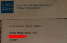 Irish Water apologises after sending letters to man six years dead