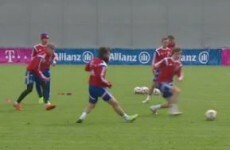 Bayern's training ground game of possession piggy in the middle will leave you in a trance