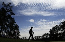 Tiger just hit this offensively bad drive ... and still made a remarkable birdie