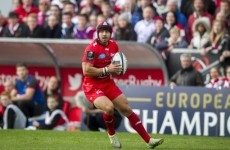 One of Toulon's stars could miss the Leinster match after being hit by a human torpedo