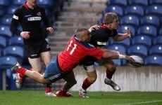 Should Simon Zebo have been awarded this contentious try in Edinburgh last night?