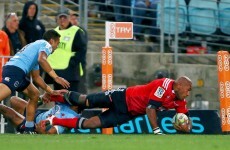 There's a Fijian behemoth devastating Super Rugby who needs an army to take him to ground