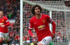 'Toure didn't want to mark Fellaini' - Young taunts Manchester City star