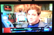 TV producers probably regretted getting this guy to review a burger