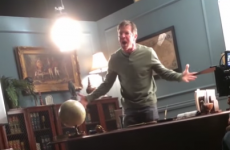 Dennis Quaid completely lost the rag on a film set - but it could just be a prank