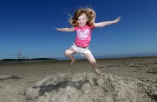 Temperatures could reach 18 degrees in some lucky places today