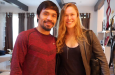 Ronda Rousey is on Team Pacquiao for the biggest fight of the year