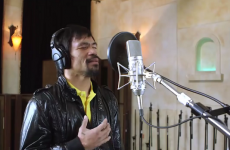 This will be Pacquiao's ringwalk music against Mayweather. It's certainly different...