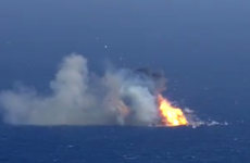 Video: SpaceX rocket floats down from the sky but is still blown to smithereens