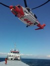 Man rescued by coast guard after breaking his arm on boat