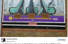 Some genius made this wonderful alteration to a UKIP poster