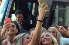Watch: Screaming, selfie-crazed hen party mobs Ed Miliband
