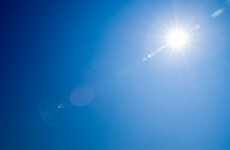 Dry, sunny ... even warm. The weather forecast for the week is looking pretty good
