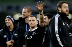 More World Cup woe for Cruden as knee injury set to end All Black's season