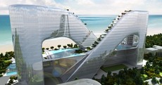 This futuristic seaside resort has been inspired by plankton