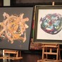 Two of those paintings Michael Flatley makes with his feet sold for €120k
