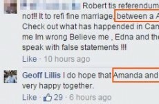 This might be the most unfortunate typo of the whole marriage equality debate
