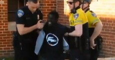 Outrage and protests after death of black man arrested by Baltimore police