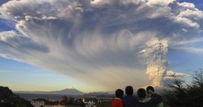 Chile volcano erupts for first time in decades