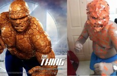 This guy's extremely low budget costumes are nothing short of inspiring