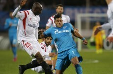 A goalkeeping howler and a Hulk special couldn't stop Sevilla tonight