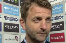 Tim Sherwood gave a very Tim Sherwood response to this reporter's question